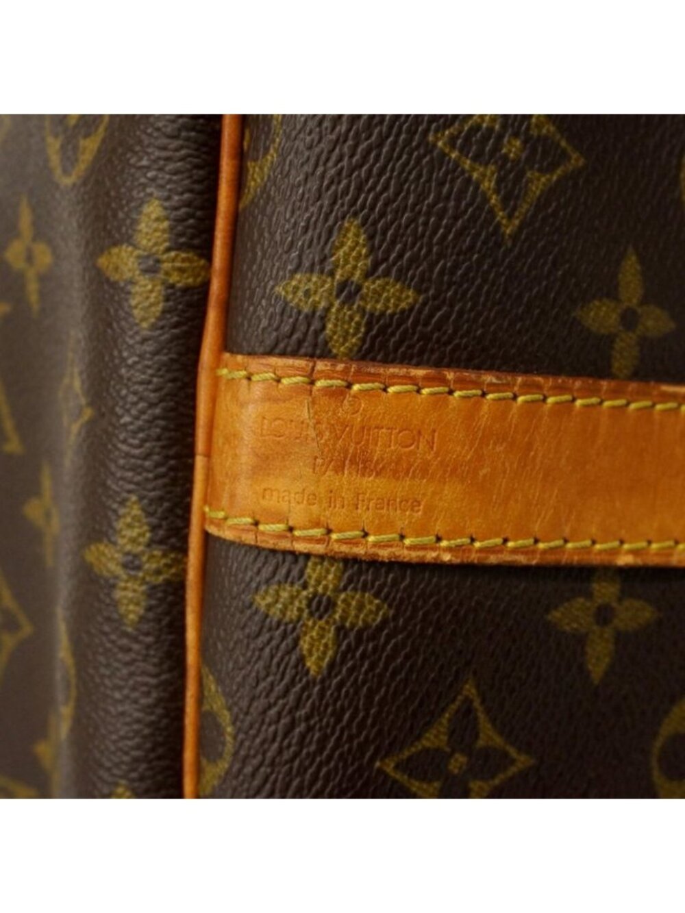 ★SOLD★ Louis Vuitton Boston Bag Monogram Keepall Bandouliere 60 Brown - Picture 5 of 10